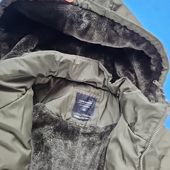 LCW Modest Hooded Piled Women's Parka Size 40/L - Picture 7 of 12